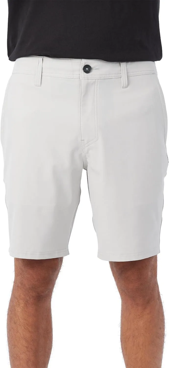 O'NEILL Men's 19 Inch Ousteam Reserve Heather - Quick Dry Mens Shorts - Versatile Khaki Shorts Men