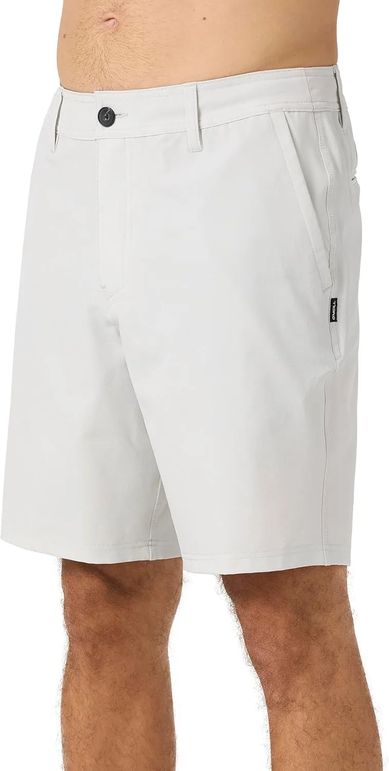 O'NEILL Men's 19 Inch Ousteam Reserve Heather - Quick Dry Mens Shorts - Versatile Khaki Shorts Men