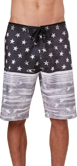 O'NEILL Men's Board Shorts 21 Inch Outseam GI Jack - Quick Dry Board Shorts Men's, Mens Board Shorts for Beach & Surfing
