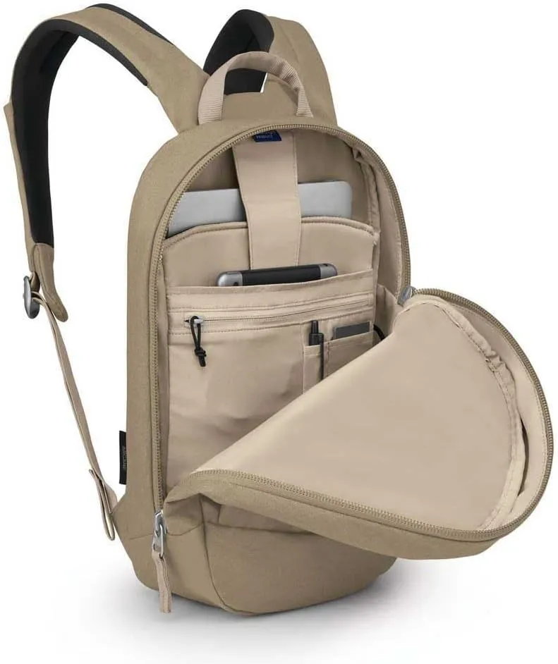 Osprey Arcane Small Day Commuter Backpack, Latte Brown