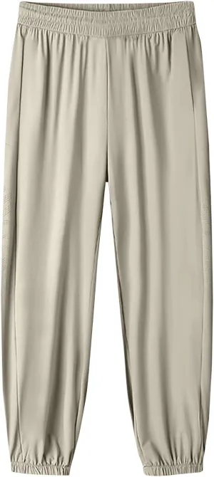 Pants for Women,Linen Sweatpants Petite High Waisted Straight Leg Trousers Dressy Linen Cotton Palazzo