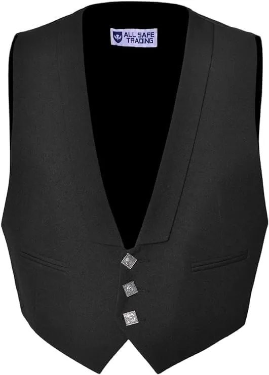 Prince Charlie Kilt Jacket With Vaistcoat/Vest- Timeless Scottish highlander Elegance (Long Sleeves)