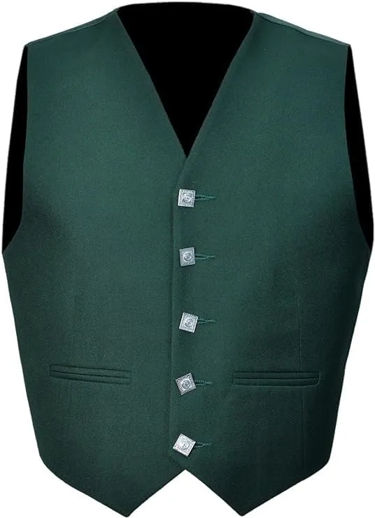 Prince Charlie Kilt Jacket With Vaistcoat/Vest- Timeless Scottish highlander Elegance (Long Sleeves)