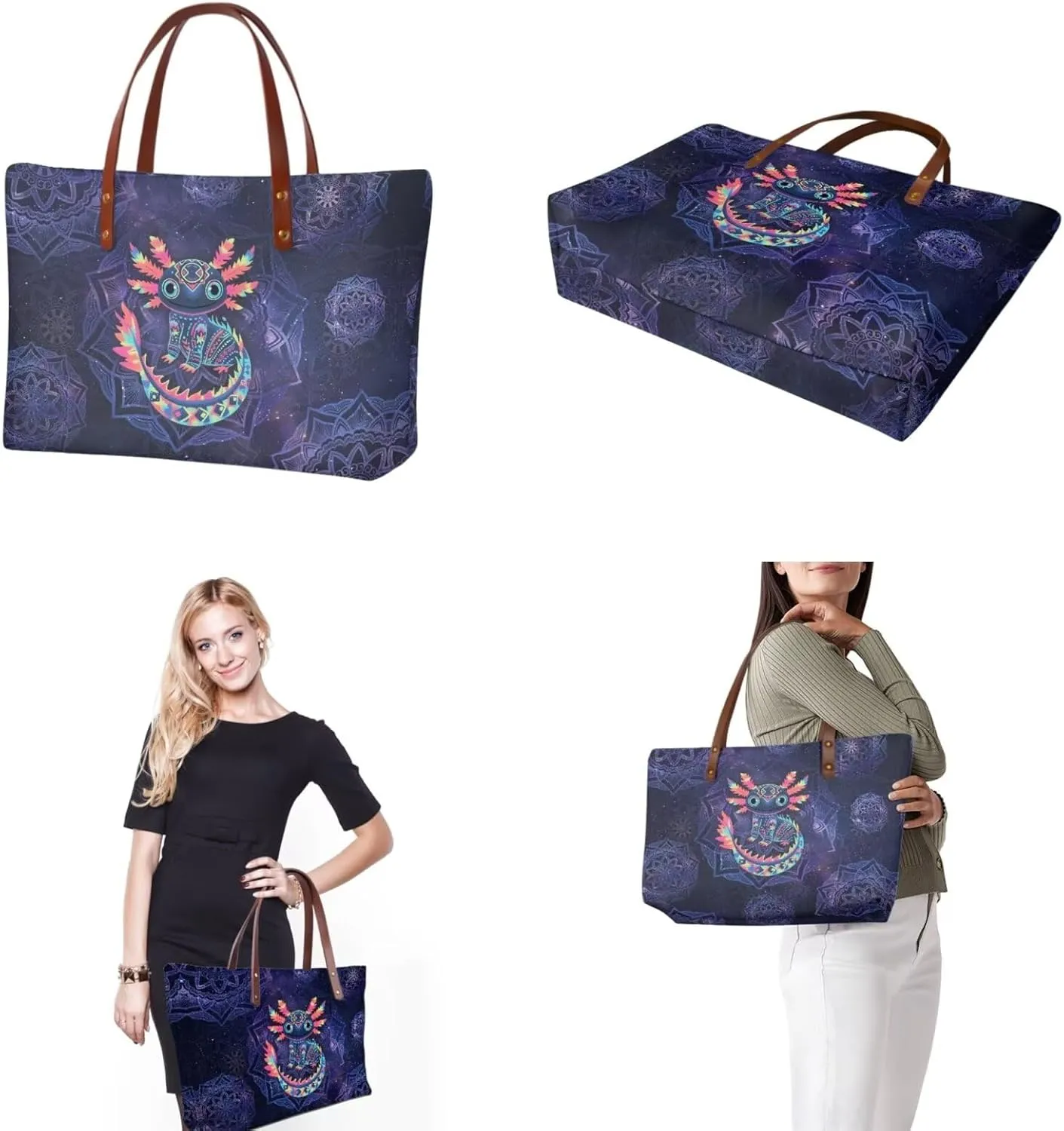 Purse and Wallet for Women Top Handle Satchel Work Bag Shoulder Bag with Matching Wallet for Shopping Work