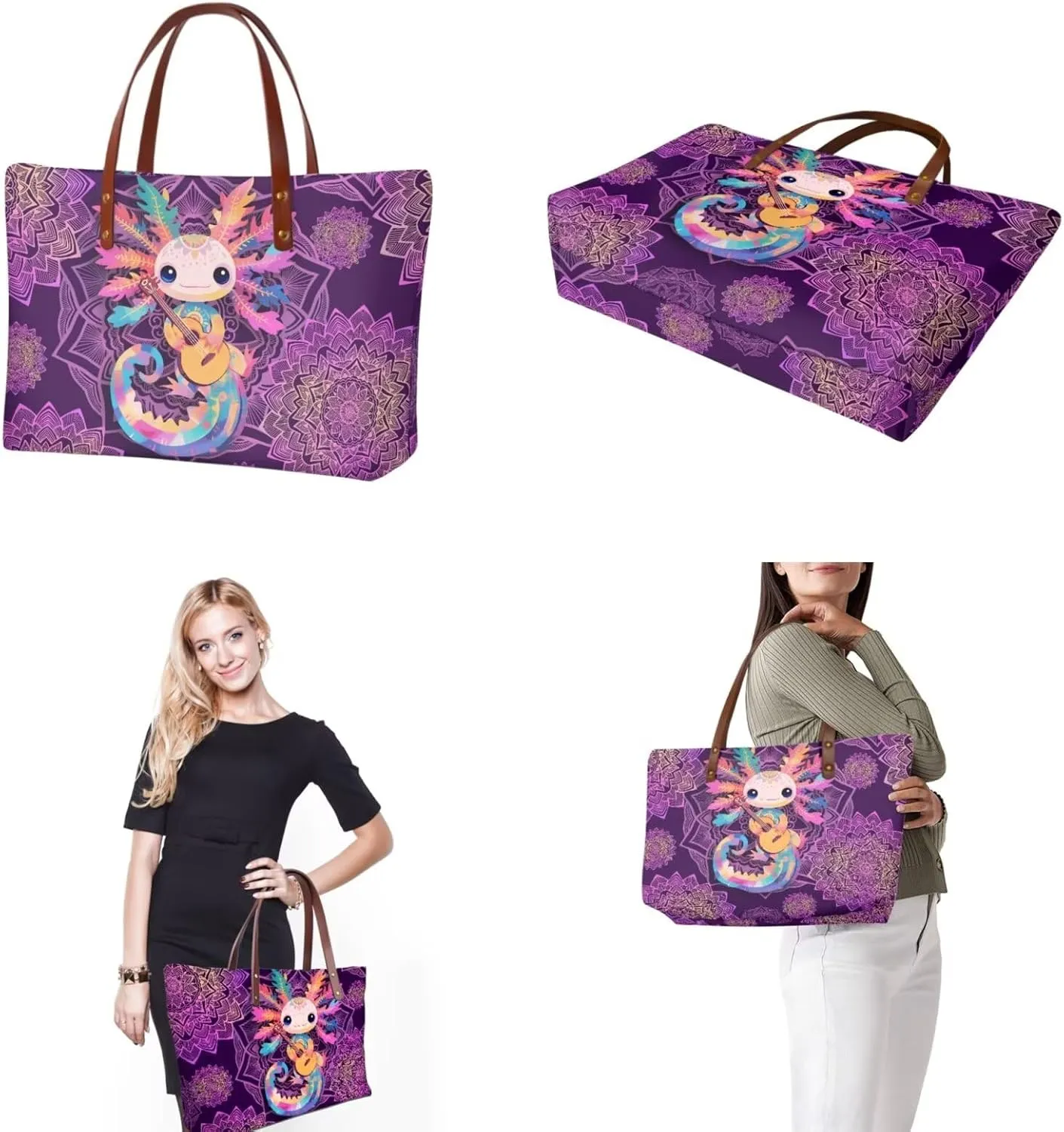 Purse and Wallet Set of 2 for Women Fashion Top Handle Satchel Large Work Bag Shoulder Bag with Matching Wallet