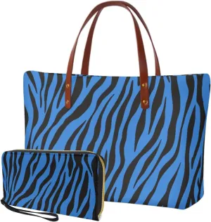 Purse and Wallet Set of 2 for Women Fashion Top Handle Satchel Large Work Bag Shoulder Bag with Matching Wallet