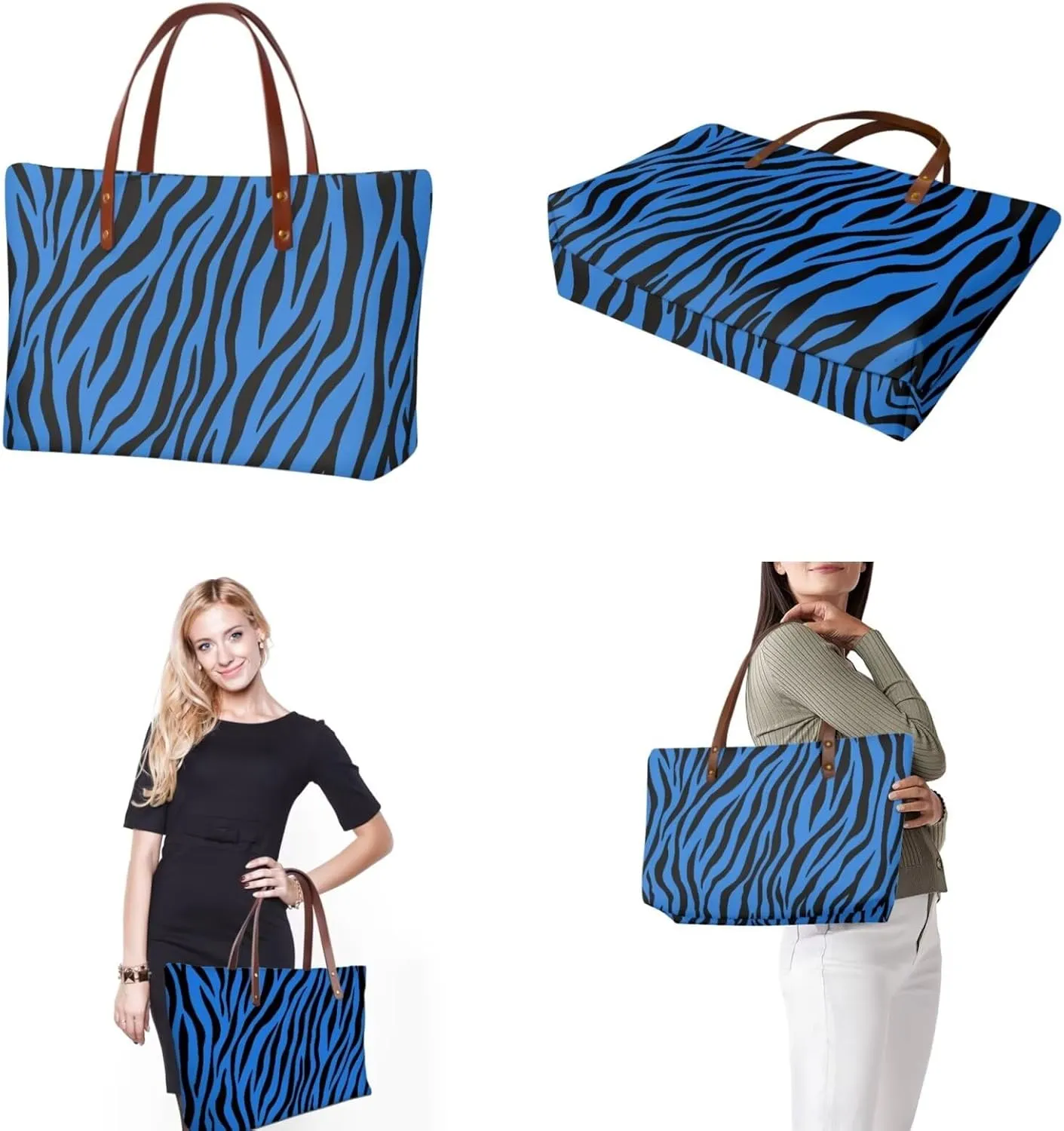Purse and Wallet Set of 2 for Women Fashion Top Handle Satchel Large Work Bag Shoulder Bag with Matching Wallet