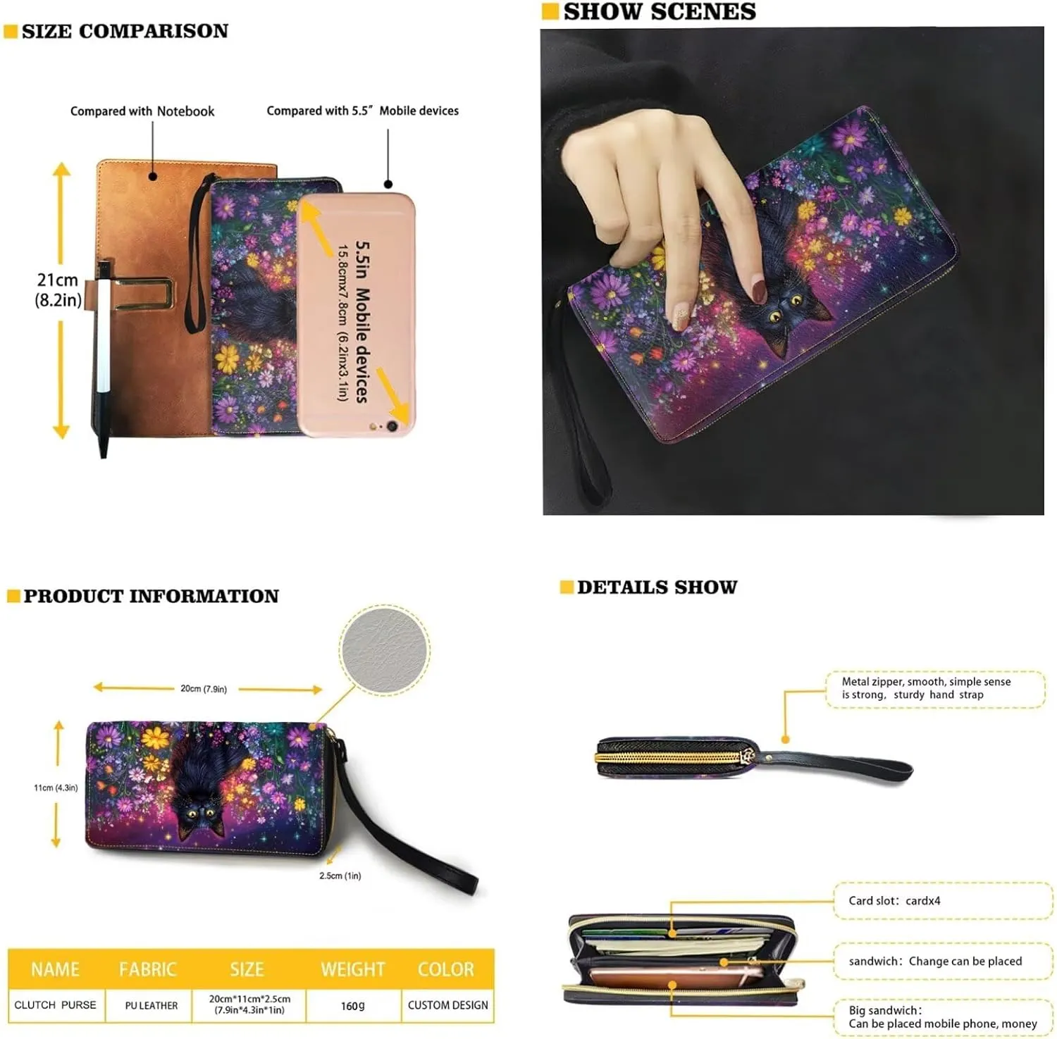 Purses and Handbag Set for Women Portable Top Handle Satchel Shoulder Bag Waterproof Wallet for Shopping Travel