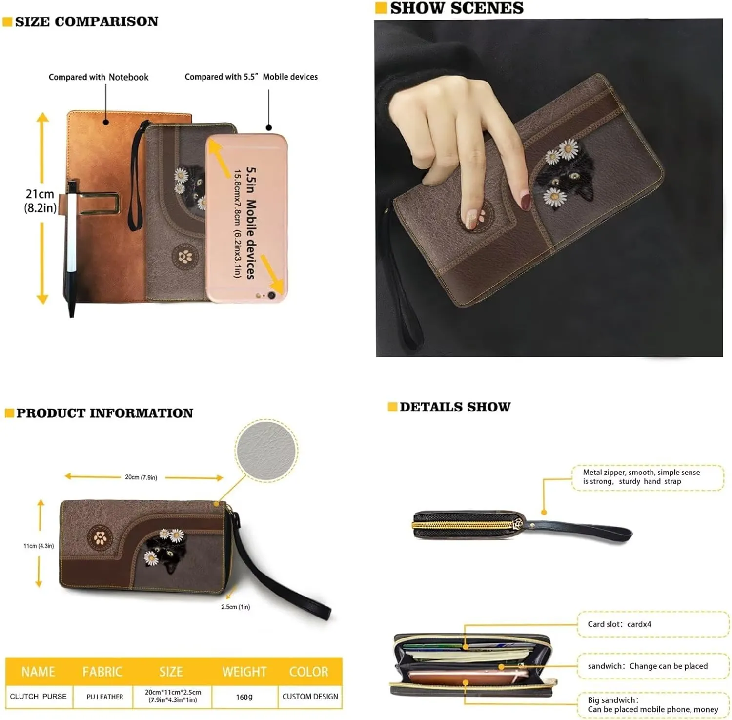 Purses and Handbag Set for Women Portable Top Handle Satchel Shoulder Bag Waterproof Wallet for Shopping Travel