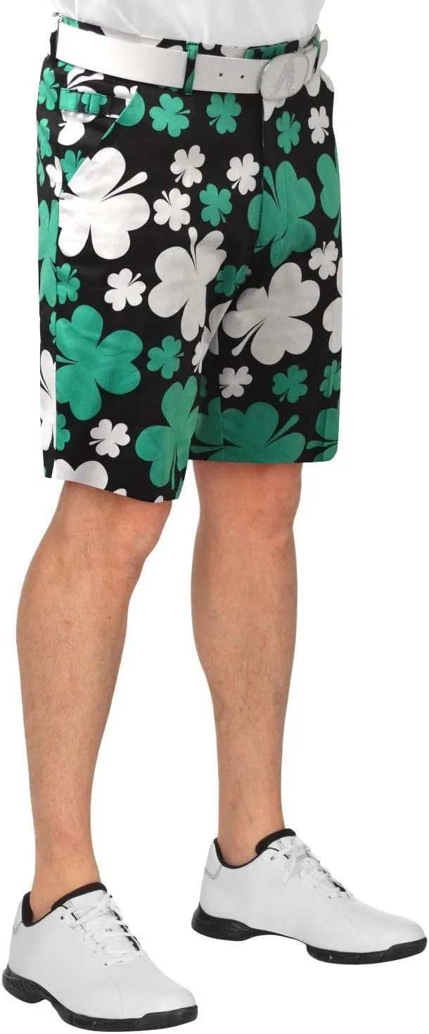 Royal & Awesome Mens Golf Shorts, Crazy Golf Shorts For Men, Plaid Shorts Men - Golf Tool Included