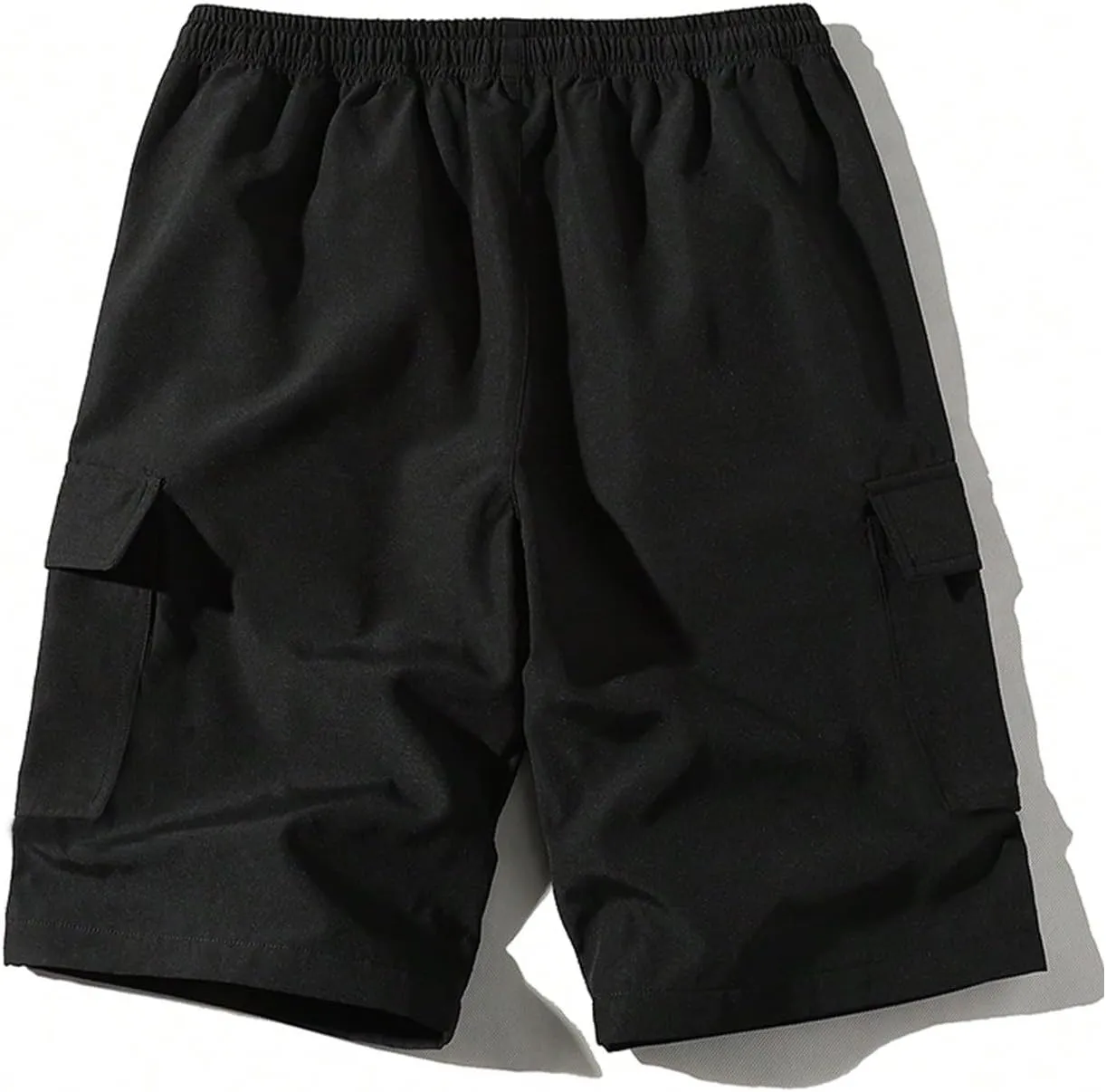 SOLY HUX Men's Drawstring Waist Straight Leg Outdoor Hiking Cargo Shorts 3 Packs Summer Shorts