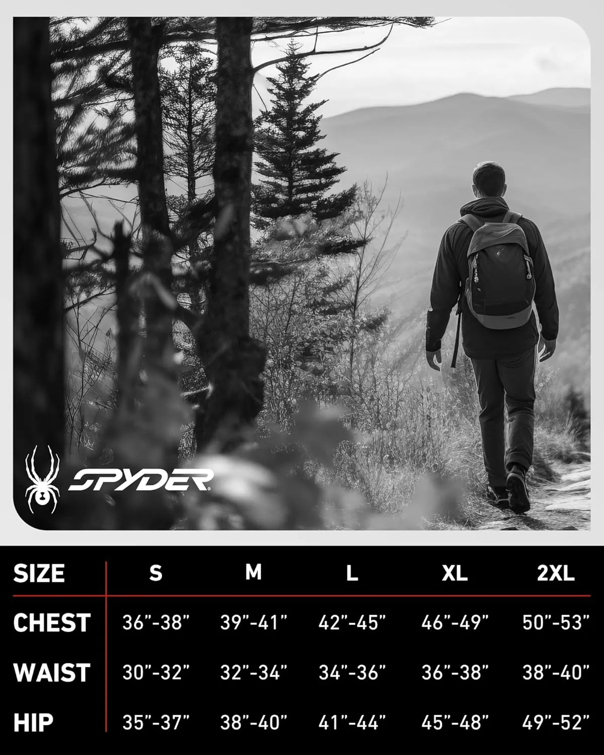 Spyder Men's Sweater Fleece Jacket - Lightweight Insulated Performance Full Zip Hooded Outdoor Jacket for Men (Sizes: S-XXL)