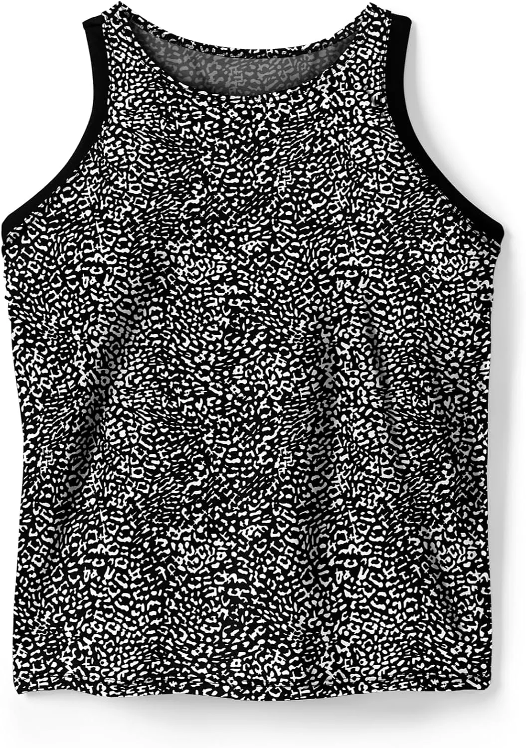 Swim 365 Women's Plus Size Longer-Length Racerback Tankini Top
