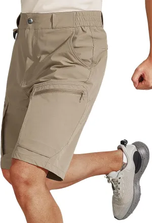 Tactical Cargo Shorts for Men Quick-Dry Lightweight Work Shorts with 7 Pockets,Durable Hiking Outdoor Short
