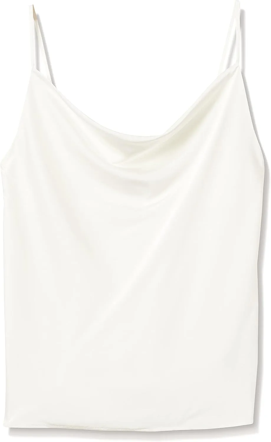 The Drop Women's Christy Cowl-Neck Cami Silky Stretch Top
