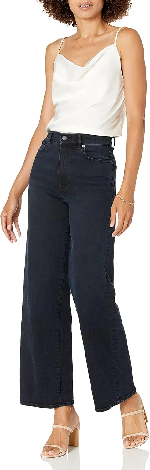 The Drop Women's Christy Cowl-Neck Cami Silky Stretch Top