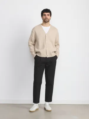 The Fuzzy Cardigan in Moonlight