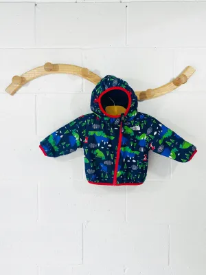 The North Face Navy   Forest Friends Reversible Jacket, 3-6 months