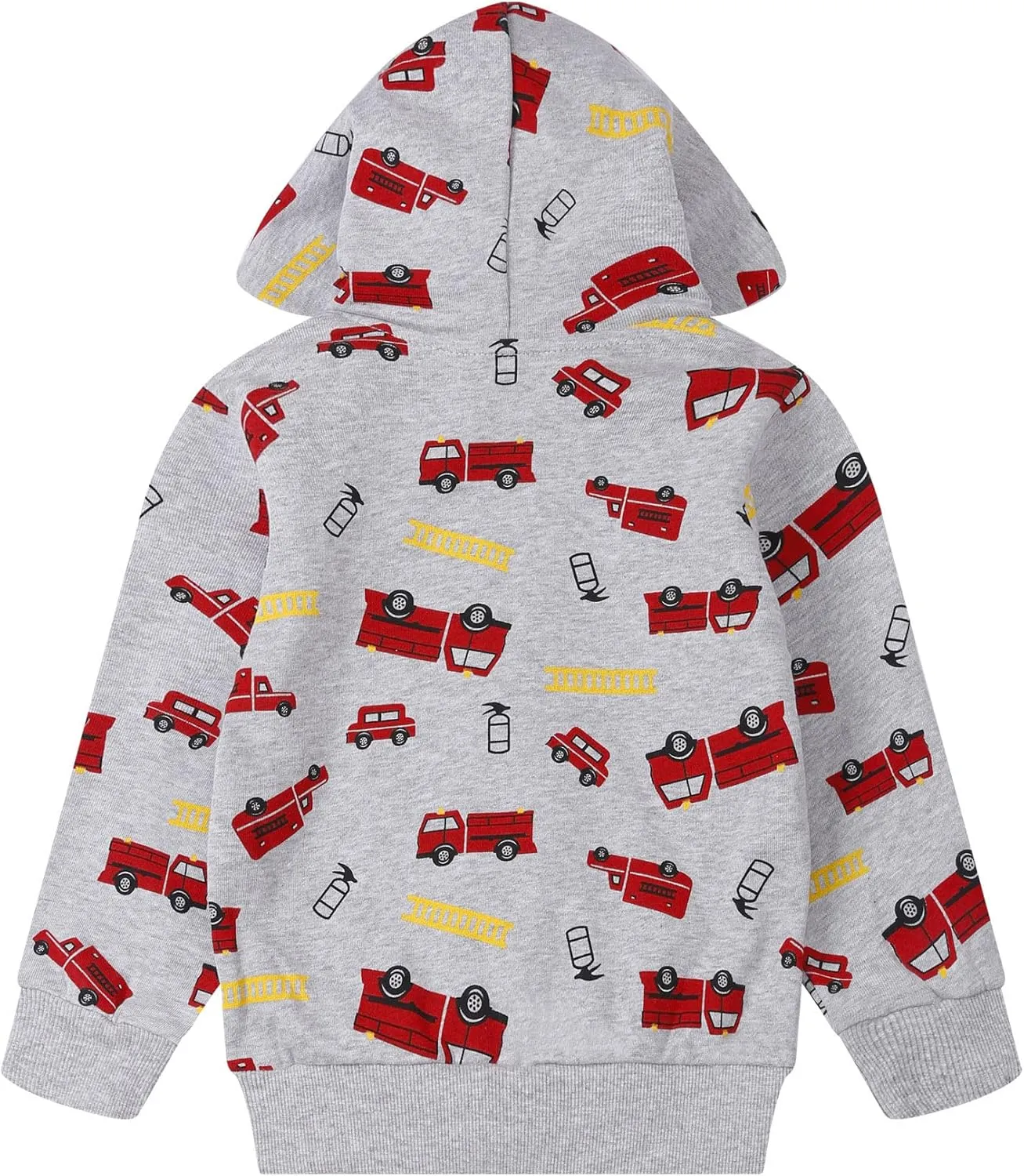 Toddler Zip Up Hoodie Sweatshirt Fall Clothes Boys Jacket With Hood 2-7 Years