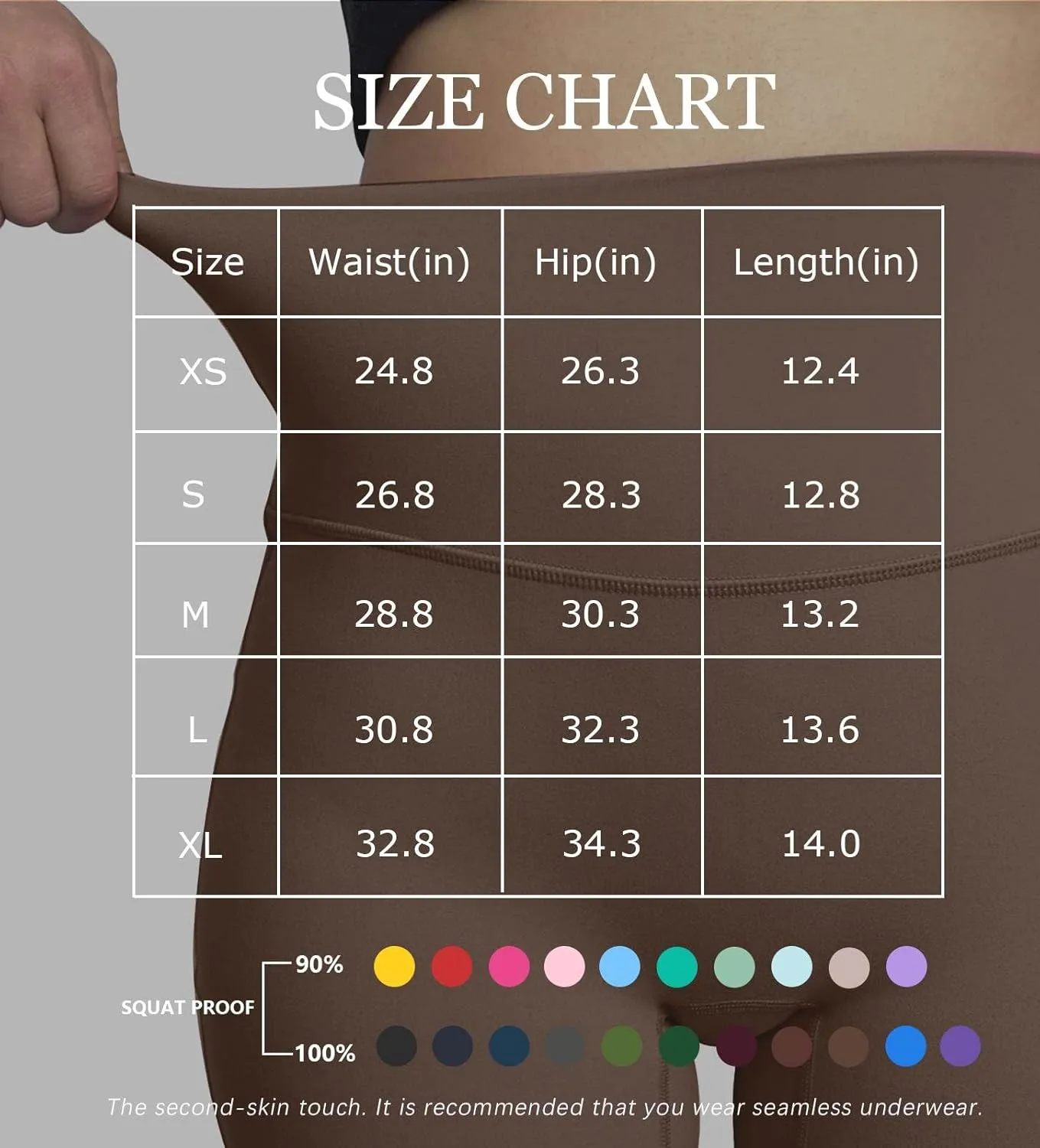 Unthewe Women's Workout Gym Biker Shorts High Waisted Athletic Booty Yoga Shorts with Tummy Control