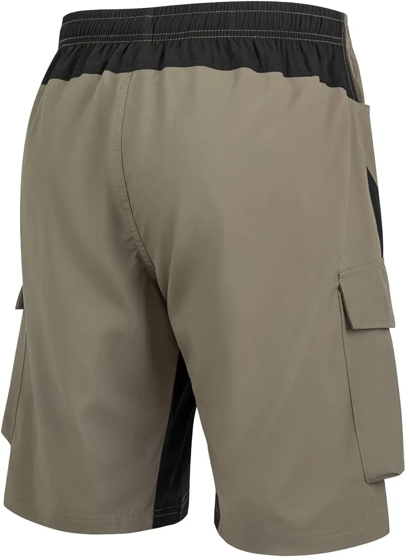 VAYAGER Men's Hiking Cargo Shorts Lightweight Multi Pocket Casual Outdoor Travel Shorts for Fishing Camping
