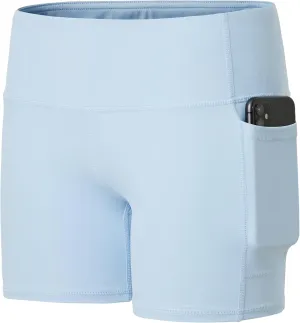 Willit Girls' 4" Volleyball Shorts Youth Spandex Biker Dance Yoga Athletic Shorts Kids Running with Pockets
