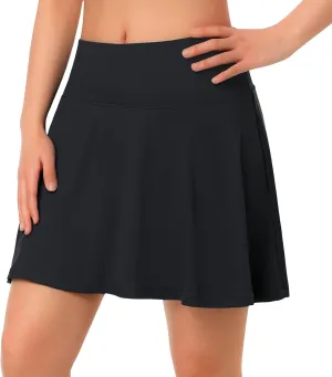 Women Cycling Skirts Shorts Padded Bike Shorts Biking Skorts Riding Road Bicycle Pantskirt with Pockets