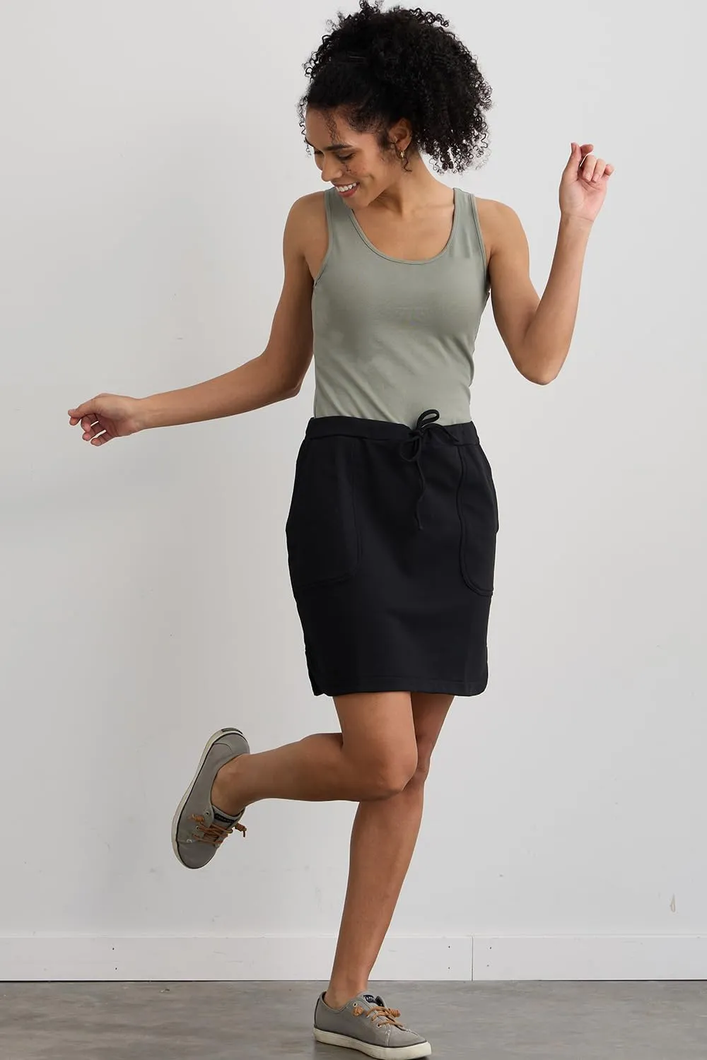 Women's Organic Pima Cotton Reversible 2 in 1 Tank Top
