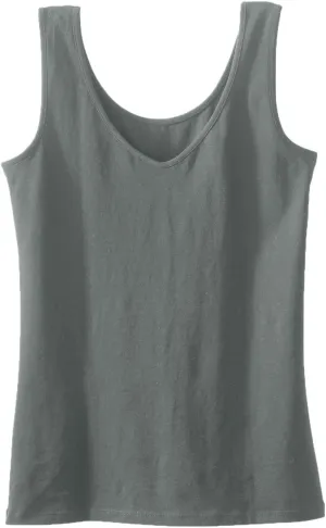 Women's Organic Pima Cotton Reversible 2 in 1 Tank Top