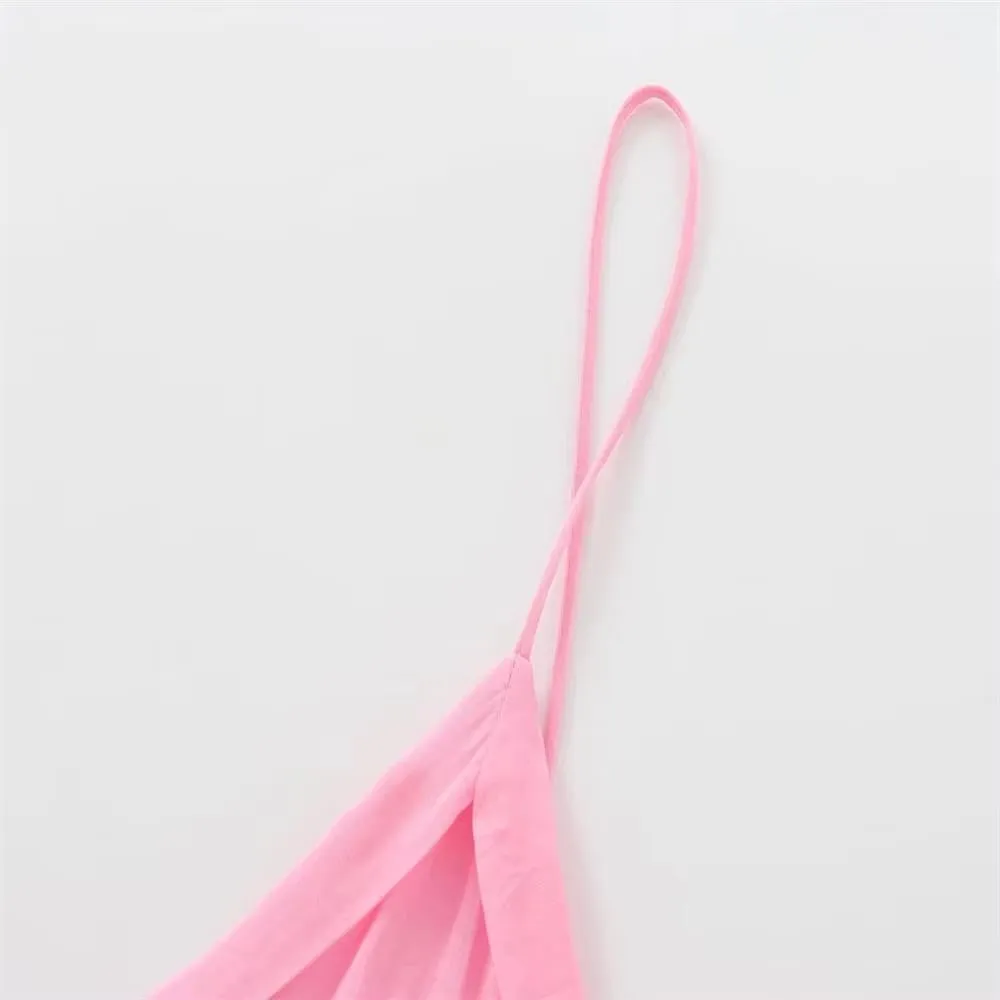 Women's Style V-Neck Pleated Camisole Top for Summer Fashion