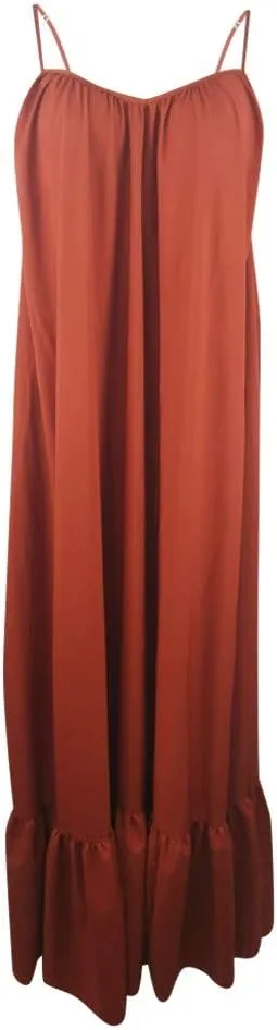 Women's Summer Casual Sleeveless Strappy Backless Maxi Dress Pleated Tiered Flowy Beach Vacation Long Dresses Sundress