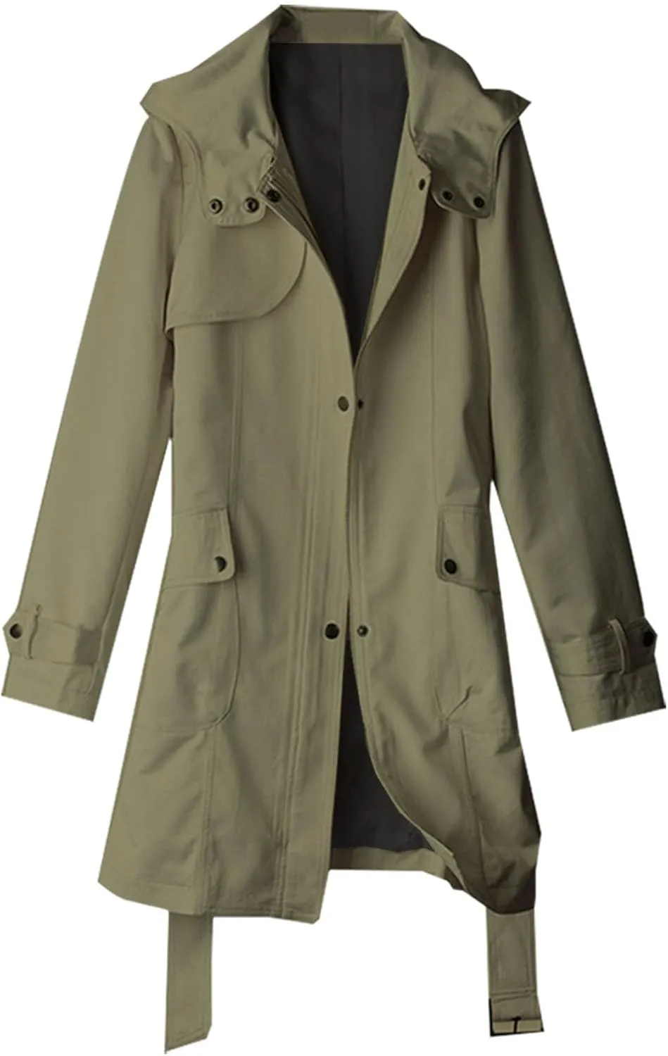 Womens Warm Winter Coats Fuzzy Fleece Lined Parka Slim Fit Thicken Sherpa Hooded Long Jackets Outerwear