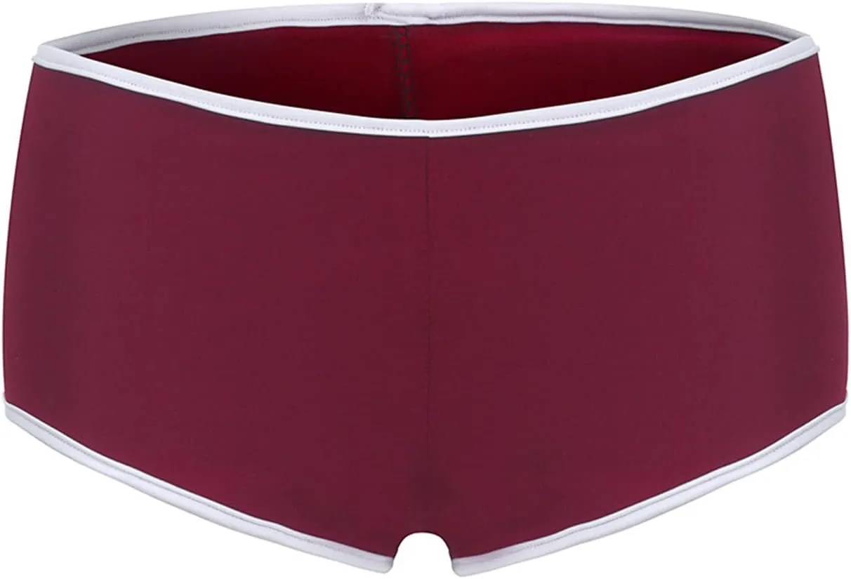 Womens Yoga Micro Shorts - Sexy Gym Booty Scrunch Shorts - High Waisted Athletic Clubwear Hot Pants