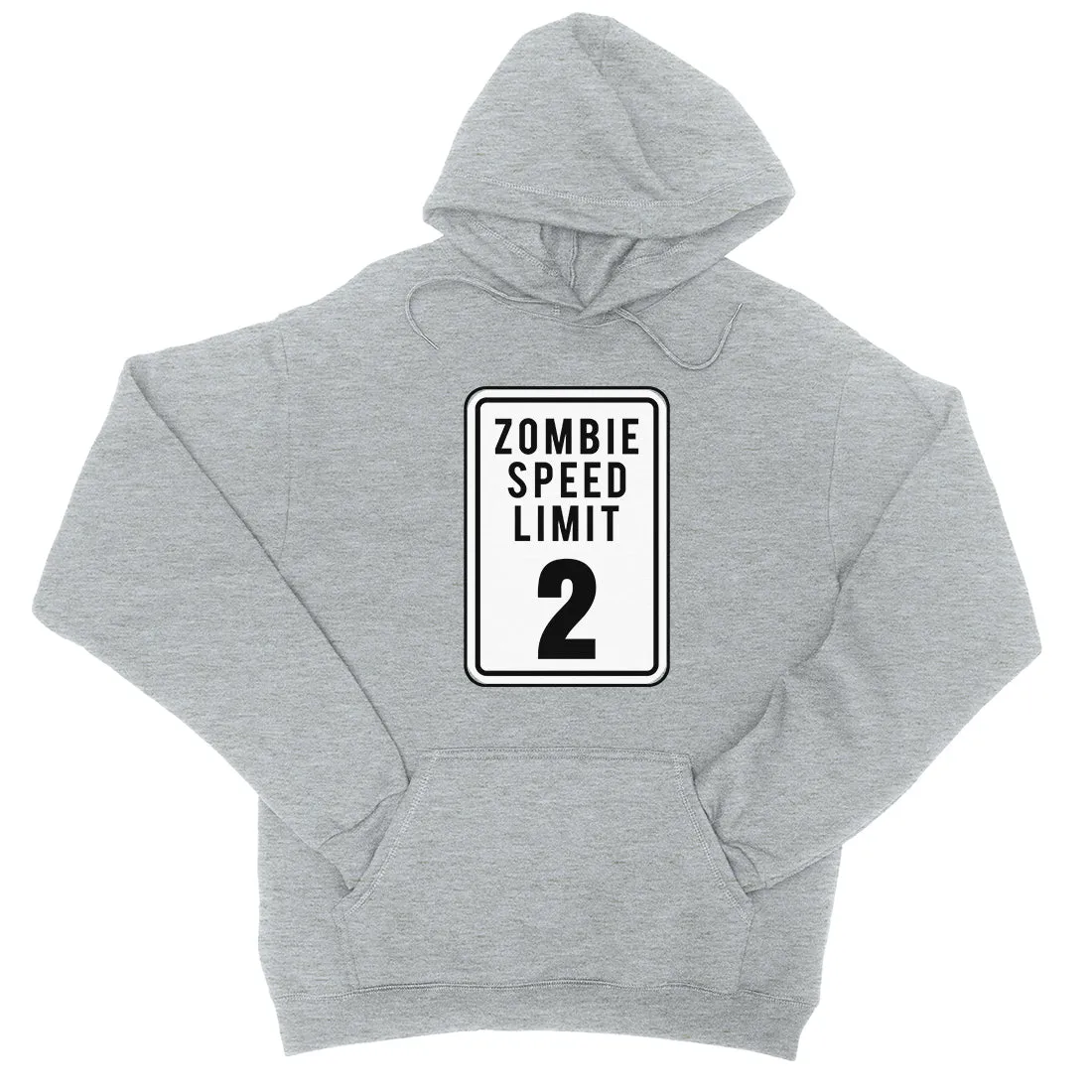 Zombie Speed Limit Unisex Pullover Hoodie